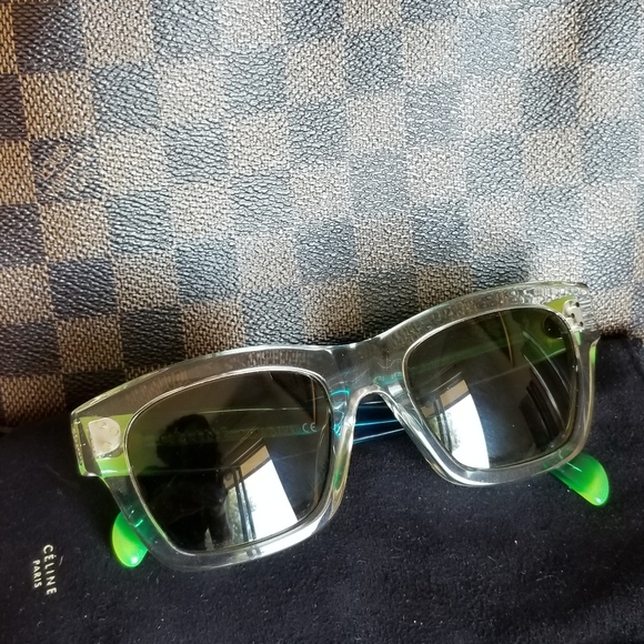 Celine Accessories - Sae! Céline Blue Green Rare Multi Clear Sunglasses